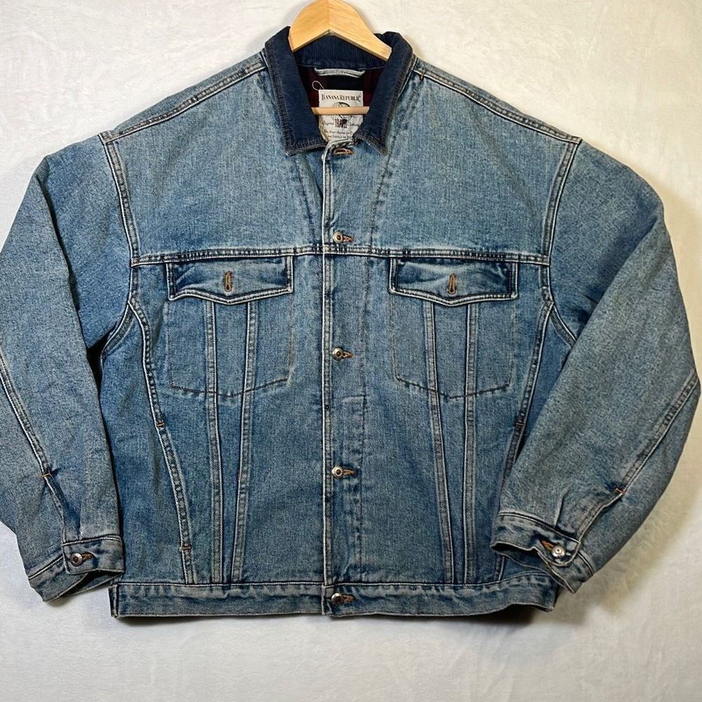 Banana republic denim jean jacket -XL
